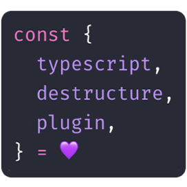 Typescript Destructure